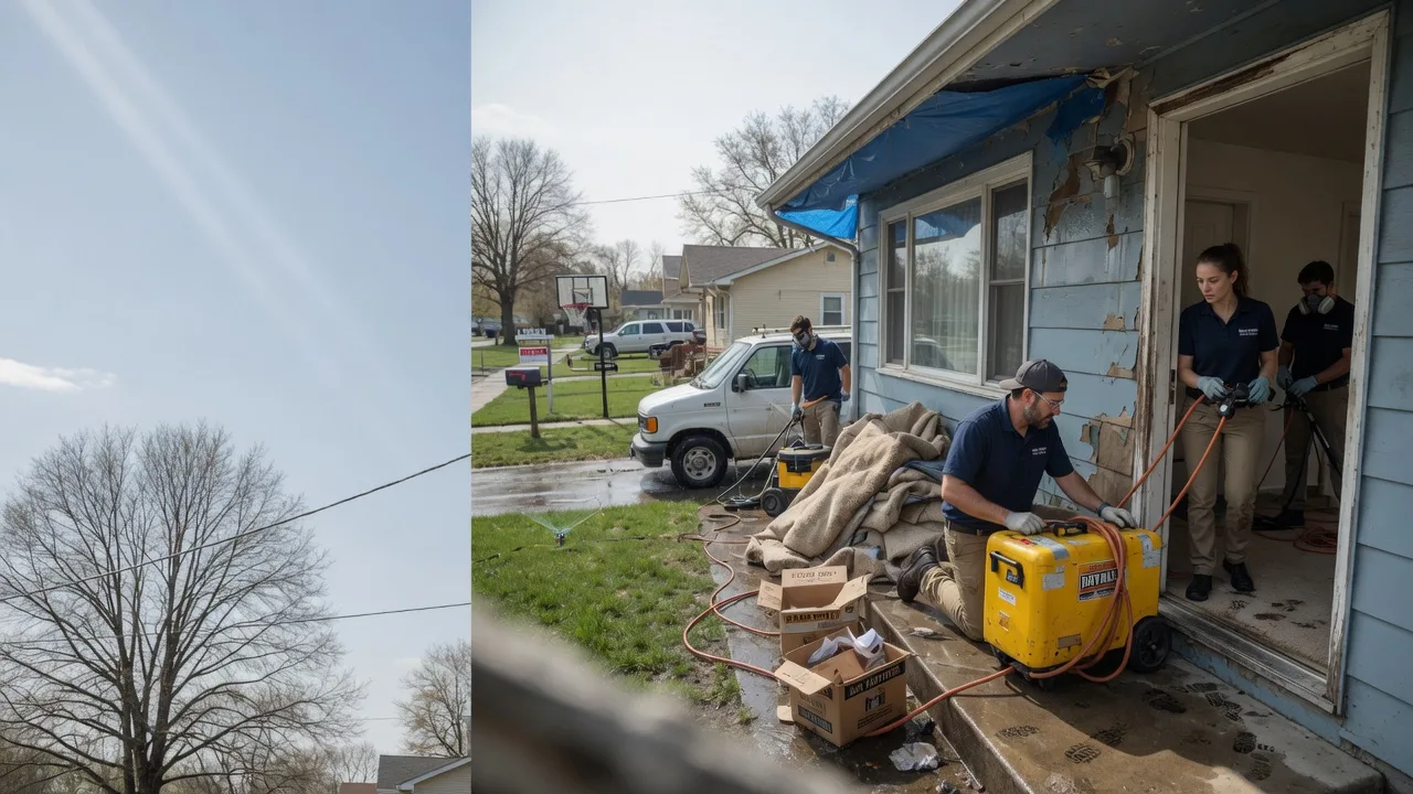 Basement Flood Cleanup in Harrison, ME near me